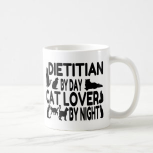 Dietitian Cat Lover Tasse