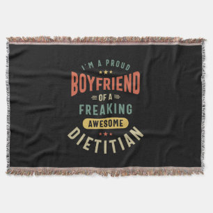 Dietitian Job Title Gift Decke