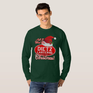 DIETZ LATERNEN-WEIHNACHTSlogo-SHIRT T-Shirt