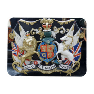 Dieu Et.Mon Droit 3"x4 Magnet