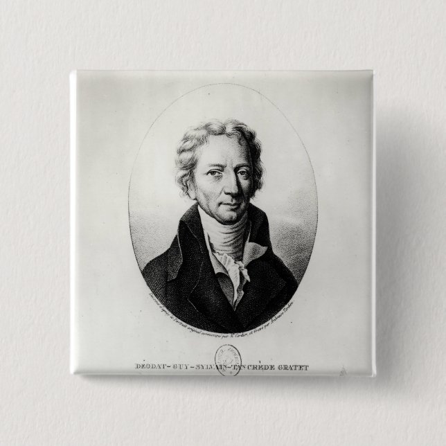 Dieudonne Dolomieu Button (Vorderseite)