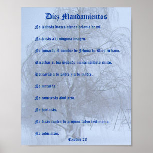 Diez Mandamientos - Invierno Poster