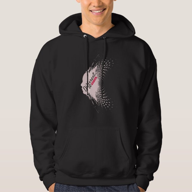 Different Not Less Autism Awareness Hoodie (Vorderseite)