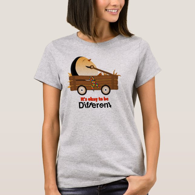 Different# Women's Bella Ringer T - Shirt (Vorderseite)