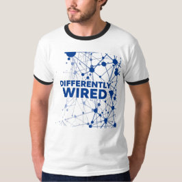 Differently Wired – Autism Awareness Month Blue T-Shirt