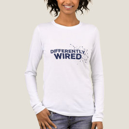 Differently Wired – Autism Awareness Month Blue Tri-Blend Shirt