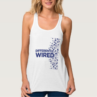 Differently Wired – Autismus-Bewusstseinsmonat Bla Tank Top