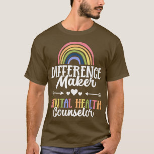 Differenz Maker Mental Health Counselor 791 T-Shirt