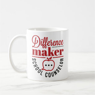 Differenzial Maker School Counselor Kaffeetasse