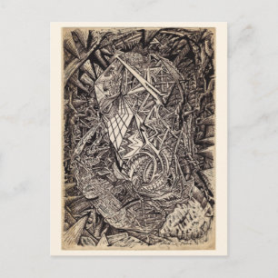 Diffracted (Höhlenbewohner), von Brian Benson Postkarte
