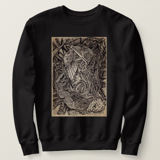 Diffracted (Höhlenbewohner), von Brian Benson Sweatshirt (Design vorne)