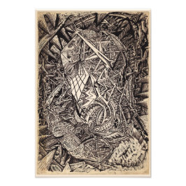 Diffraktiert (Höhlenbedecker) Fotodruck