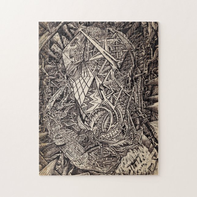 Diffraktiert (Höhlenbedecker), Puzzle (Vertikal)