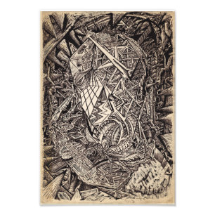 Diffraktiert (Höhlenbewohner) Fotovergrößerung Fotodruck