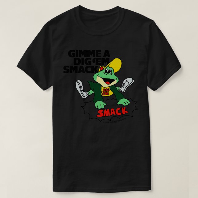 Dig Em Smacks Vintag T-Shirt (Design vorne)