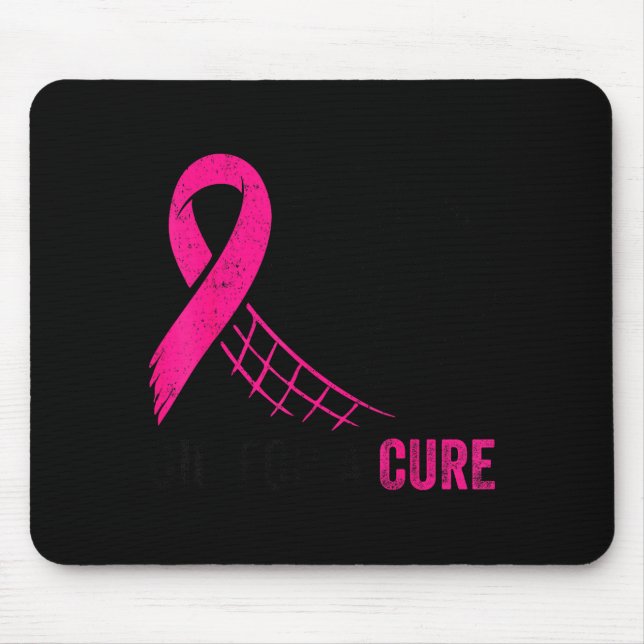 Dig For A Breast Cancer Awareness Volleyball Nk  Mousepad (Vorne)