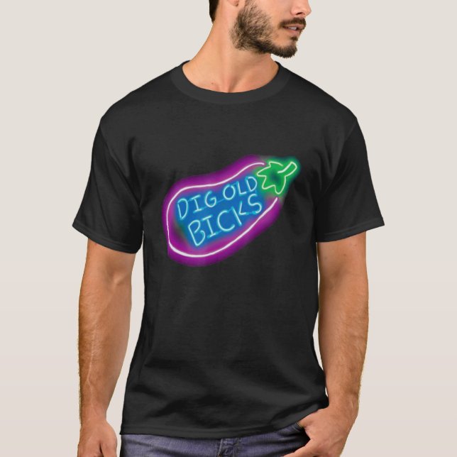 Dig Old Bicks Solar Opposites Funny Meme Gag T-Shirt (Vorderseite)
