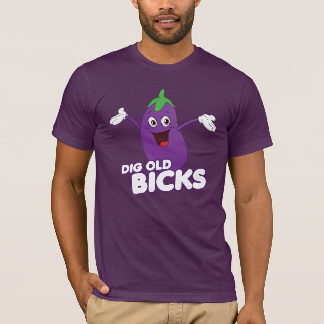 DIG OLD BICKS T-Shirt (Vorderseite)