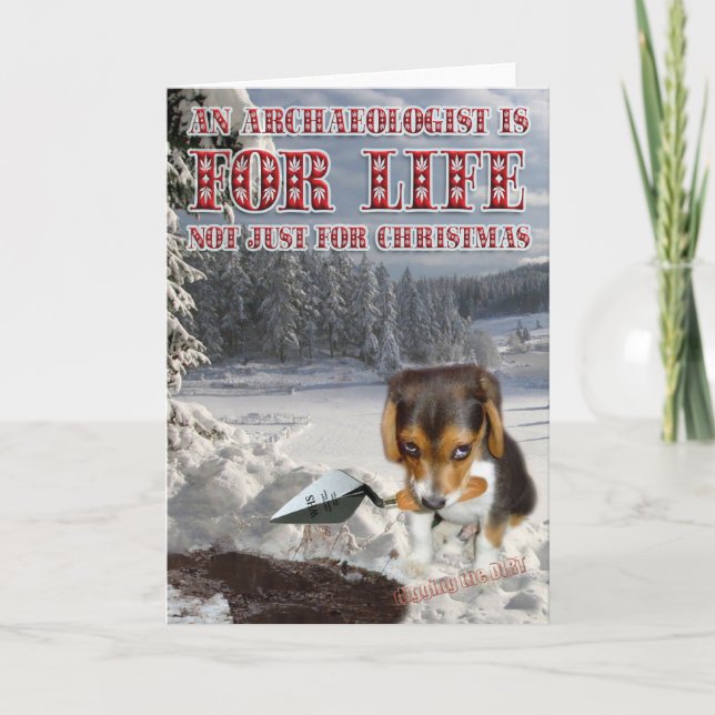 Digbys Cristmas Karten! Feiertagskarte (Vorderseite)