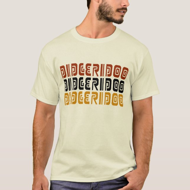 Digeridoo verdreifacht T-Shirt (Vorderseite)
