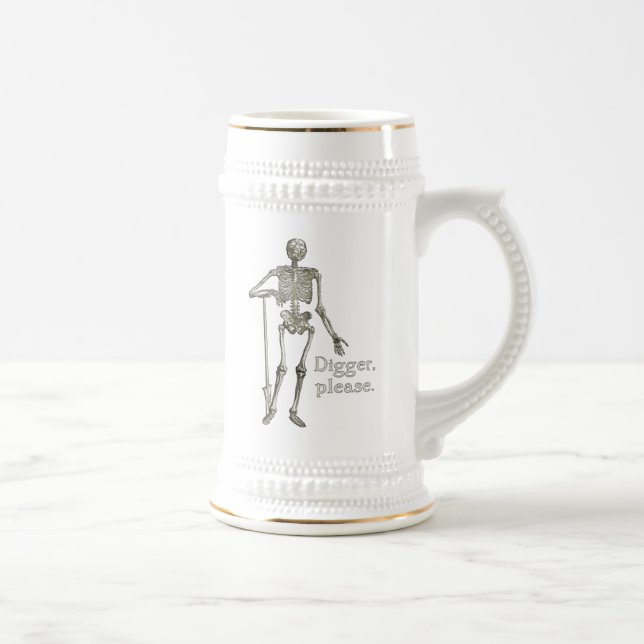 Digger, bitte. bierglas (Rechts)