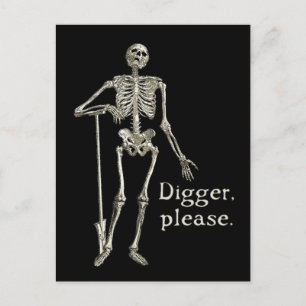 Digger, bitte. postkarte