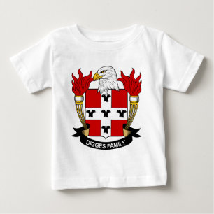 Digges Familienwappen Baby T-shirt