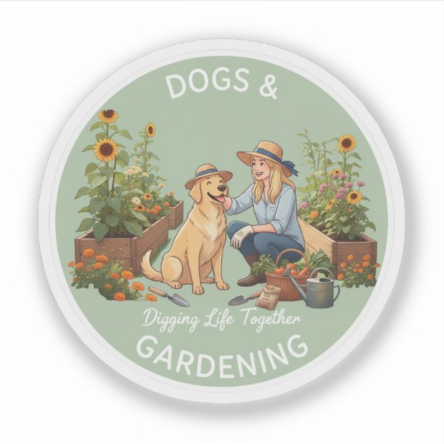 Digging Life Together Aufkleber (Vorderseite)