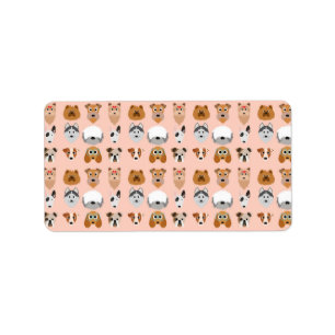 Diggity Do Dog Adressaufkleber