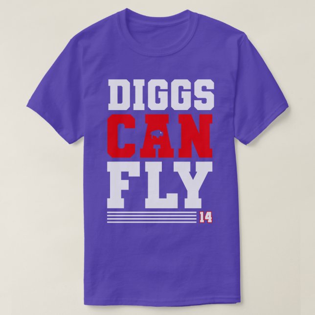 Diggs können Buffalo fliegen T-Shirt (Design vorne)