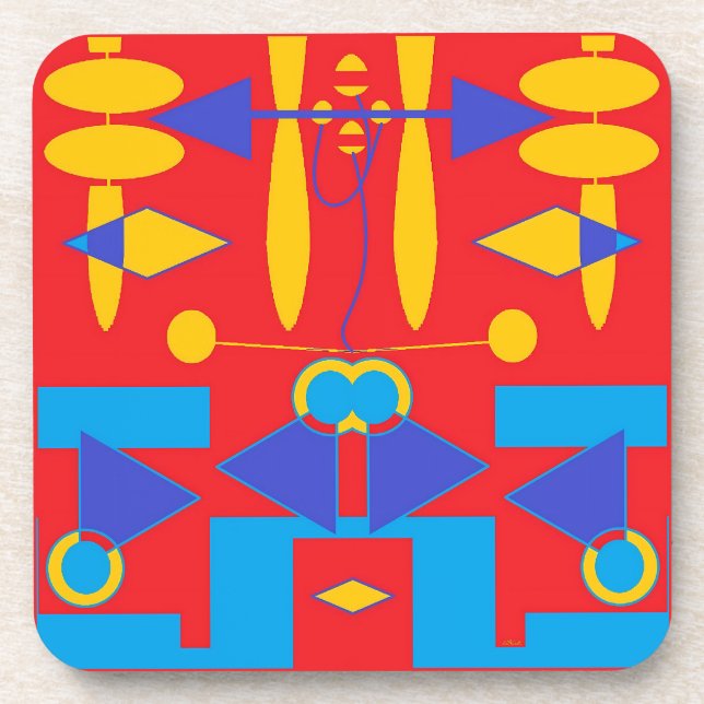 Digisketch 27-A Getränkeuntersetzer (Vorderseite)