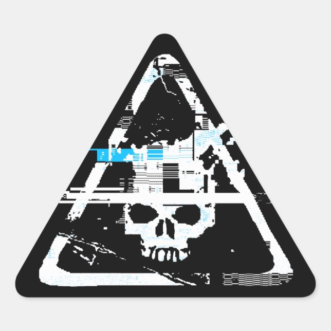 DIGIstorted Sticker (Vorderseite)