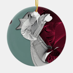 Digital Art Abbildung Keramikornament