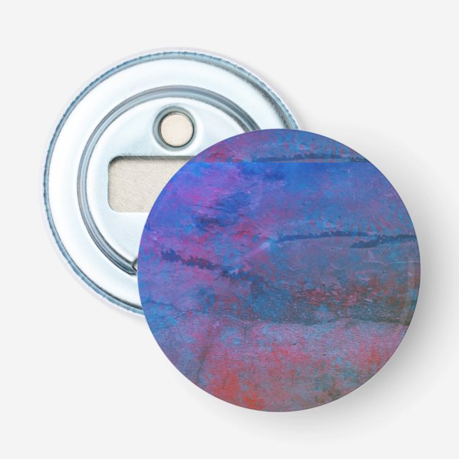 Digital Art Design Button Flaschenöffner (Vorderseite)