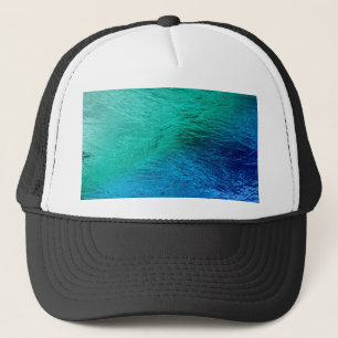 Digital Art Hat zum Meer Wasser Truckerkappe