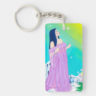 Digital Art Keychain Schlüsselanhänger