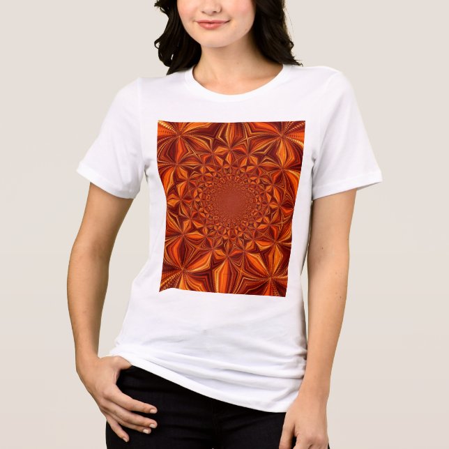 Digital Art Pattern-28503 Tri-Blend Shirt (Vorderseite)