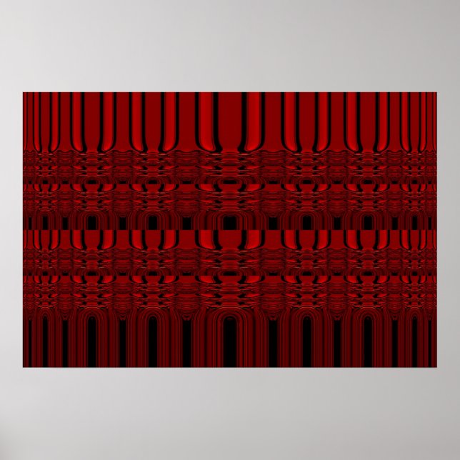 Digital Art Poster Print Computer Art Poster (Vorne)