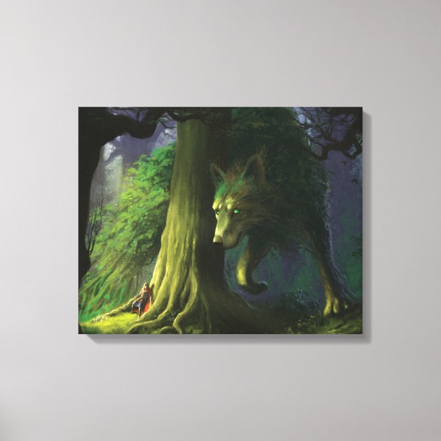 Digital Art Premium Wrapped Canvas (Gloss) Leinwanddruck (Vorderseite)