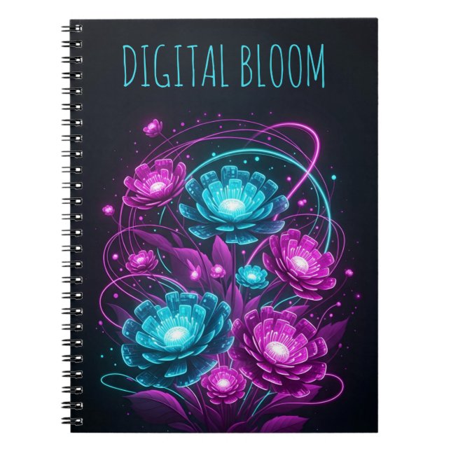 Digital Bloom Notizblock (Vorderseite)