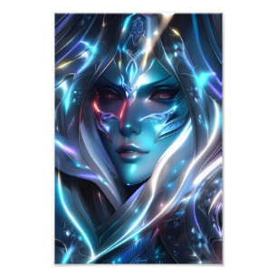 Digital Bluer Fotodruck