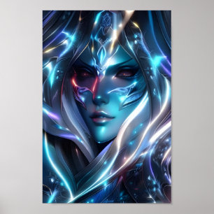 Digital Bluer Poster