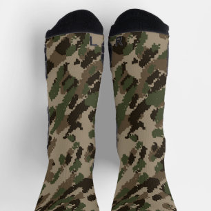 Digital Camouflage Socken