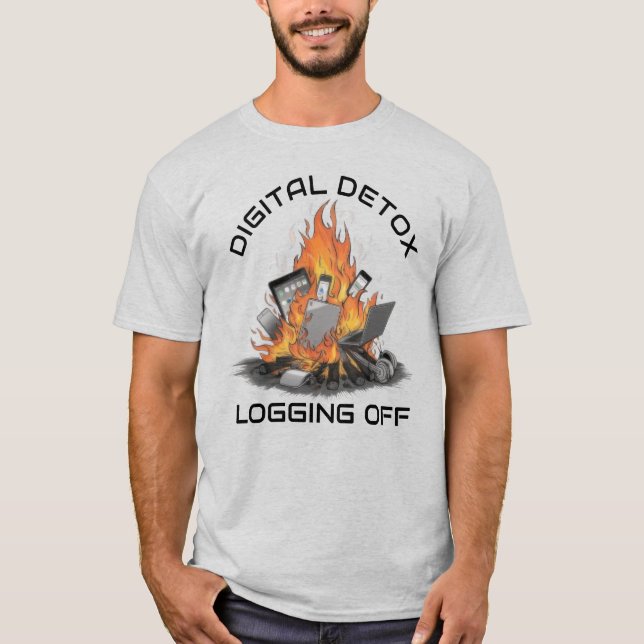 Digital Detox Unisex T-Shirt (Vorderseite)