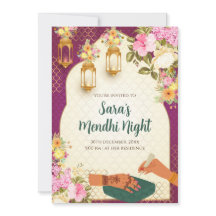 Digital Dholki Einladungen & Digital Mehndi Einlad