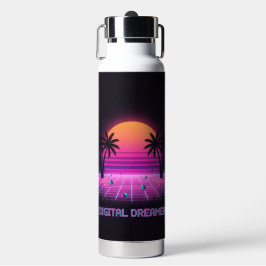 Digital Dreamer Stainless Steel Water Bottle Trinkflasche