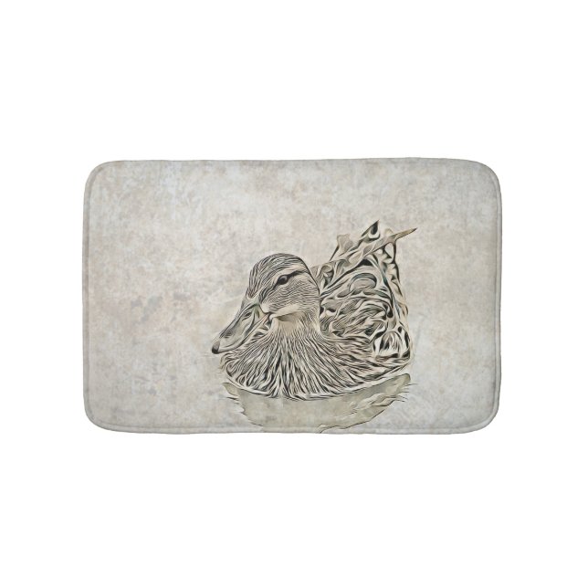 Digital Duck Art Badematte (Vorderseite)