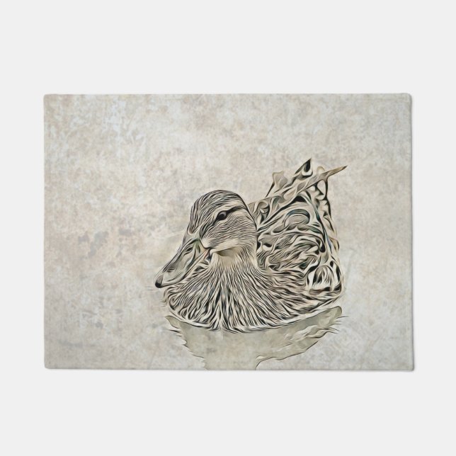 Digital Duck Art Fußmatte (Vorderseite)