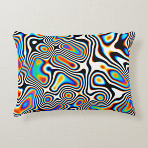Digital effects. Vibrant abstract background. Colo Dekokissen