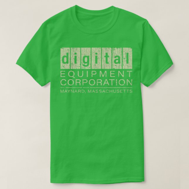 Digital Equipment Corporation, Retro Computing, 19 T-Shirt (Design vorne)